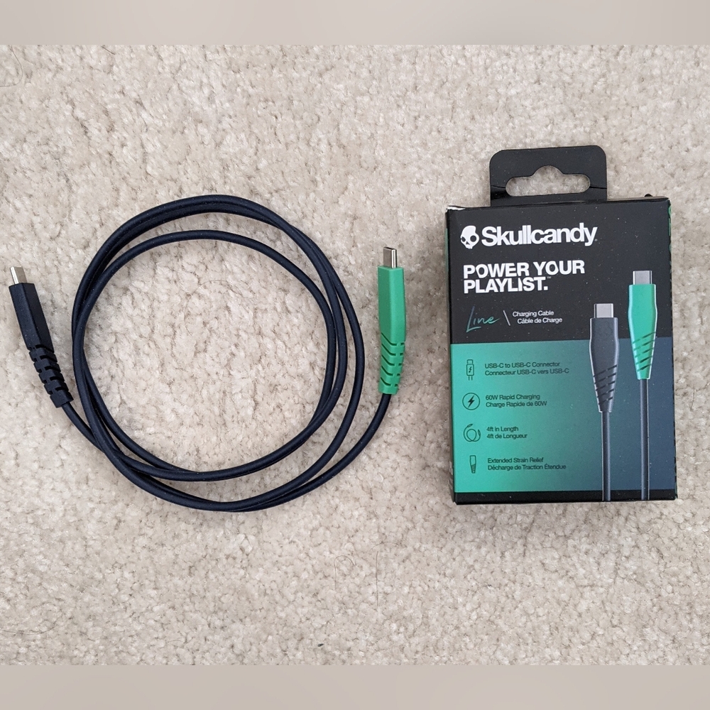 Skullcandy USB-C charging cable